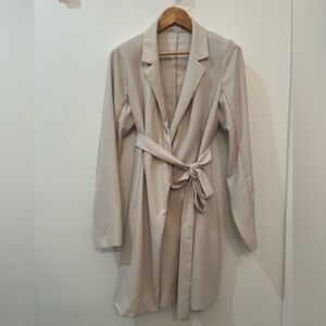 Abercrombie & Fitch trench style dress SZ MEDIUM TALL